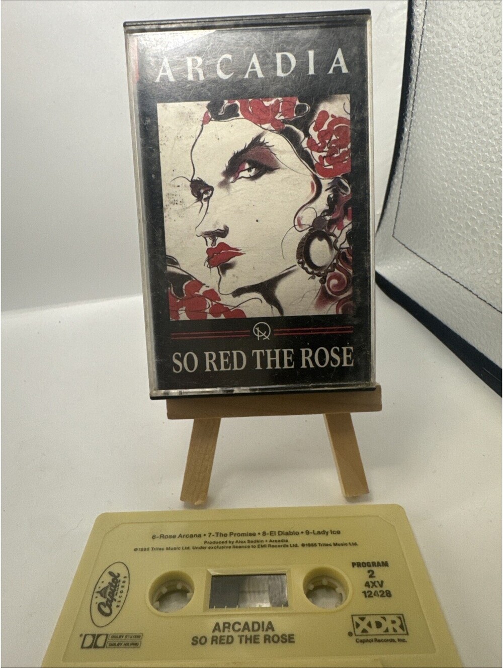 Arcadia So Red The Rose Cassette 1985 Capitol 4XV-12428 XDR Duran Duran